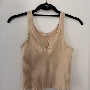 Pale yellow Billabong tank top